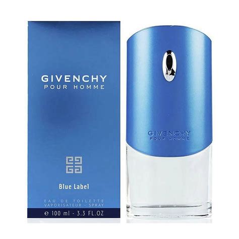 givenchy blue label eau de toilette|givenchy pour homme price.